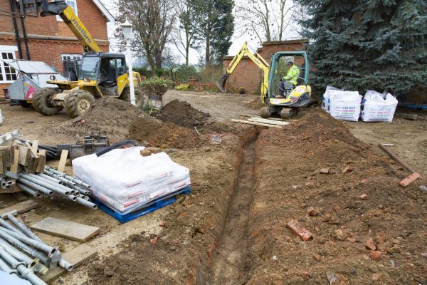 Drainage Ditch Digging in Napa