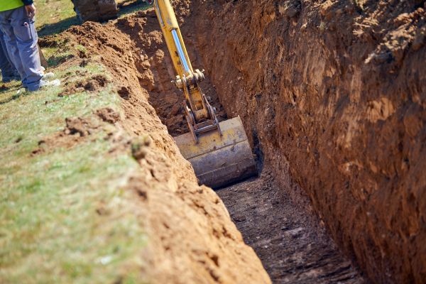 Utility Trenching in Napa