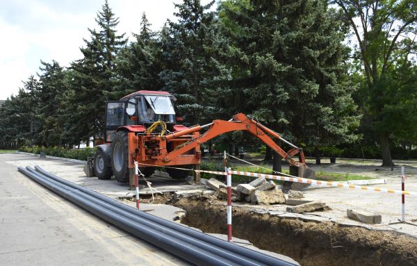 Sewer Line Excavation in Napa
