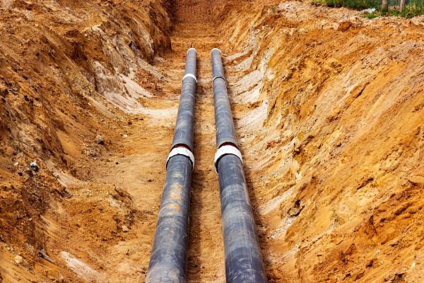Water Line Trenching in Napa