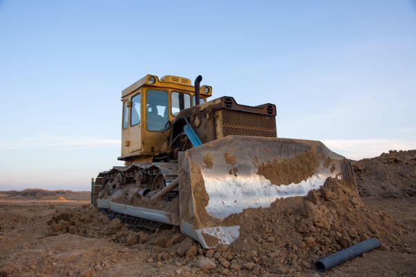 Bulldozer Land Grading in Napa