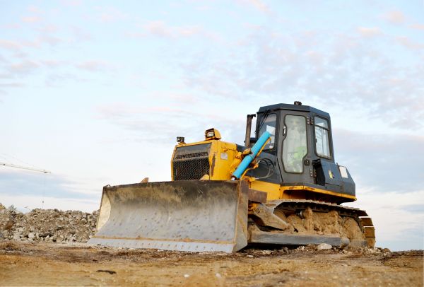 Bulldozer Land Excavation in Napa