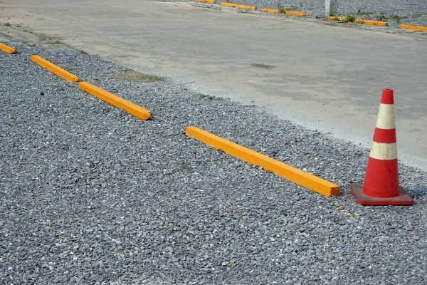 Parking Lot Gravel Repair in Napa