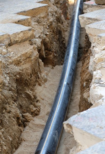 Drainpipe Trenching in Napa