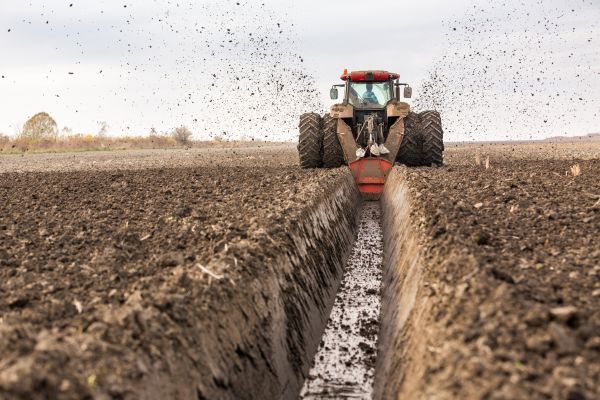 Drainage Digging in Napa