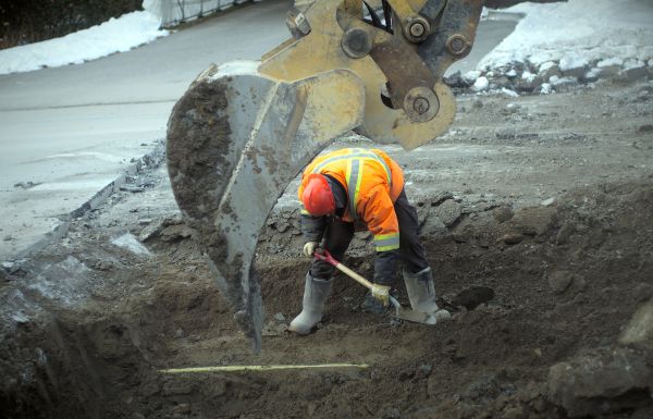 Drain Excavation in Napa