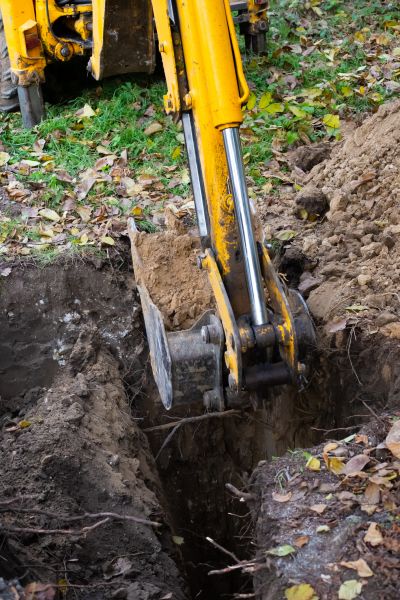 Sewer Tank Excavation in Napa