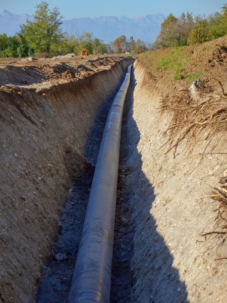 Gas Pipe Trenching in Napa