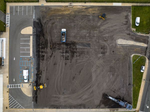 Parking Lot Excavation in Napa