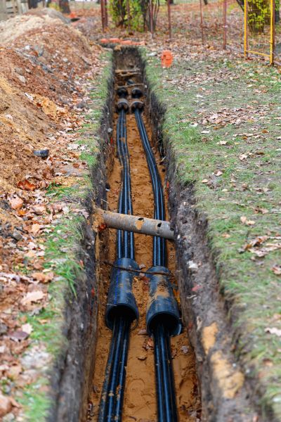 Electrical Line Excavation in Napa