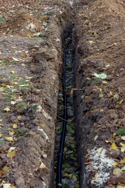 Cable Line Trenching in Napa